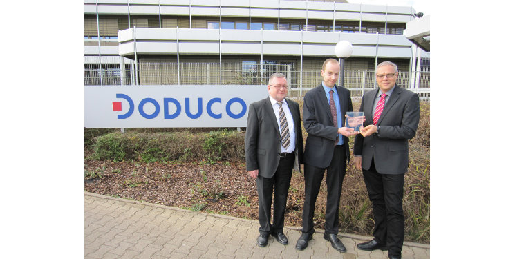 Doduco - Preisverleihung als Silberbarrenhersteller 2013